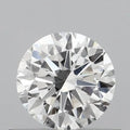 0.51ct Round Lab Grown Diamond (Colour F, Clarity SI1, Cut VG, IGI Certified)
