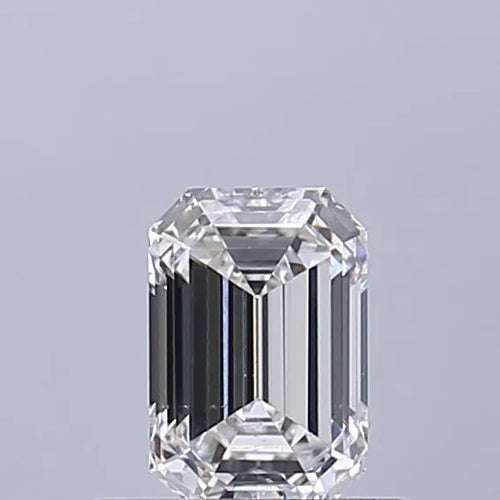0.52ct Emerald Lab Grown Diamond (Colour D, Clarity VS2, IGI Certified)