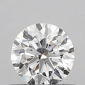 0.52ct Round Lab Grown Diamond (Colour D, Clarity SI1, Cut EX, IGI Certified)