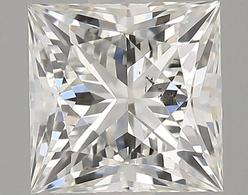 0.59ct Princess Natural Diamond (Colour G, Clarity SI1, GIA Certified)