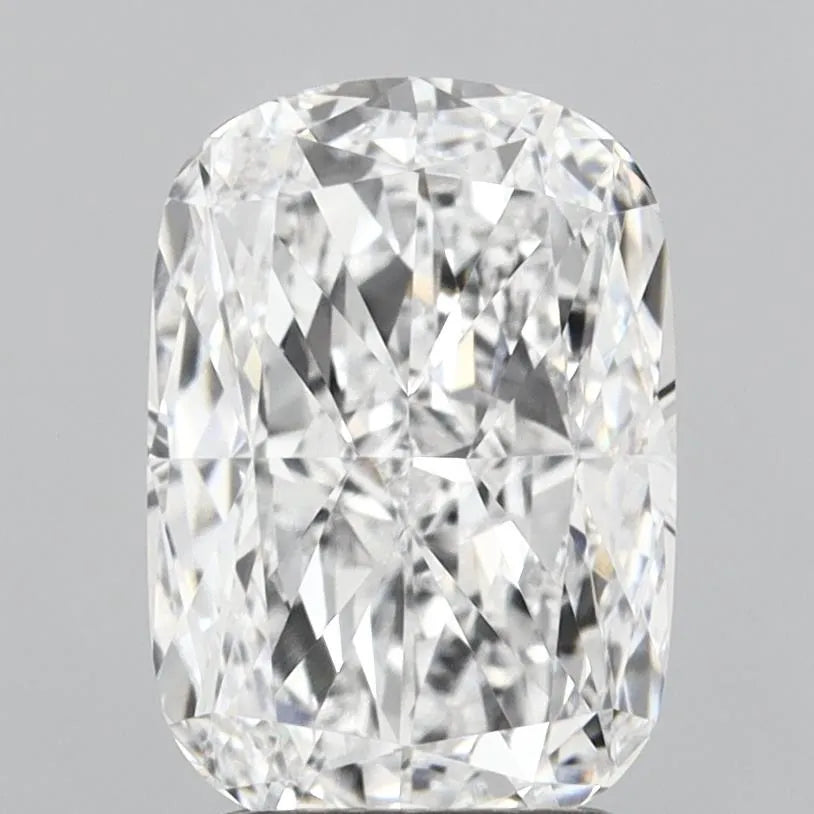 2.50ct Cushion modified Lab Grown Diamond (Colour D, Clarity VVS1, IGI Certified)