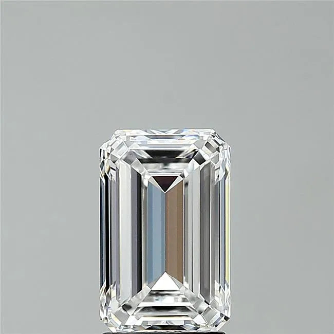 2.50ct Emerald Lab Grown Diamond (Colour D, Clarity VVS2, IGI Certified)