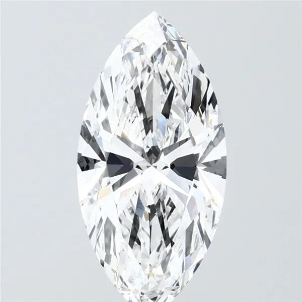 2.53ct Marquise Lab Grown Diamond (Colour E, Clarity VVS2, IGI Certified)