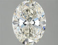 3.00ct Oval Lab Grown Diamond (Colour H, Clarity VVS1, IGI Certified)