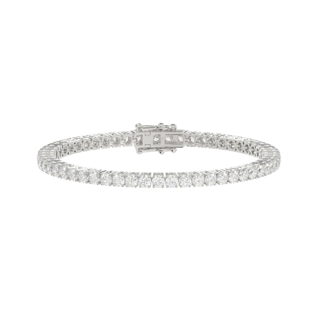 10K White Gold, angled view
