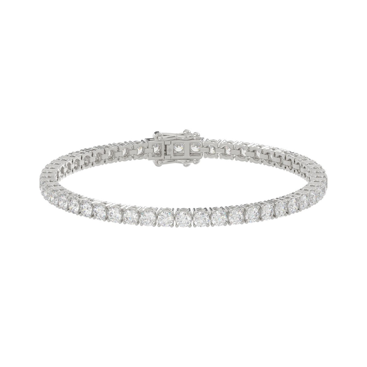 10K White Gold, angled view