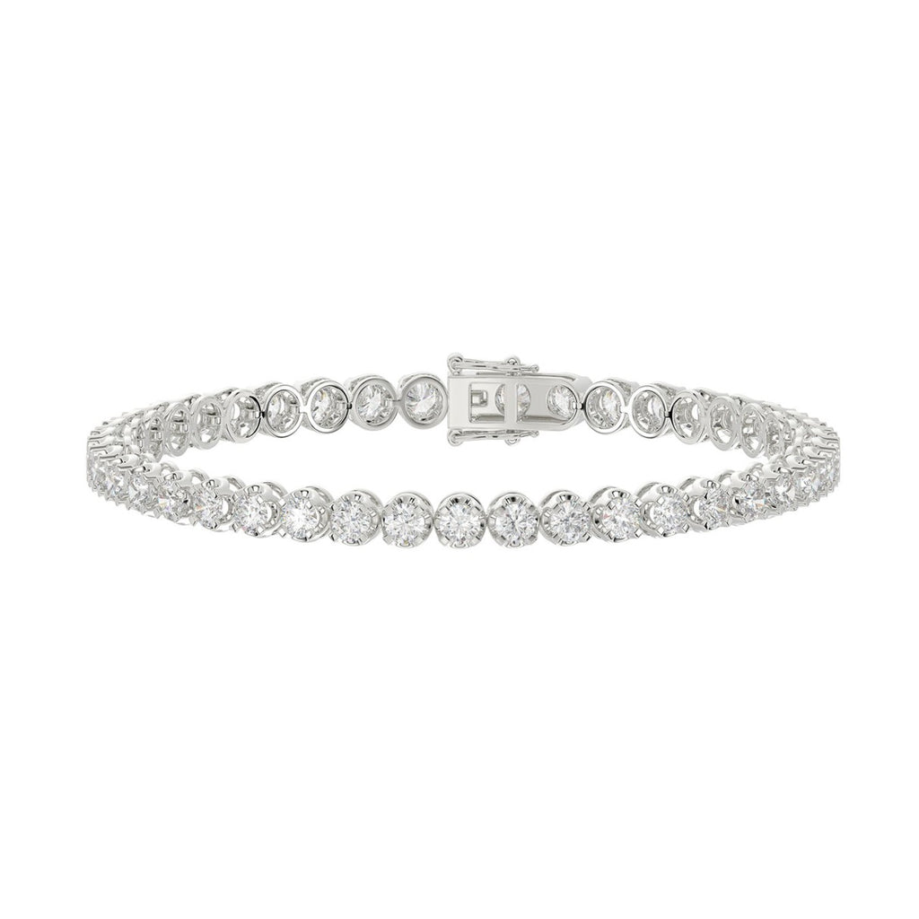 10K White Gold, angled view