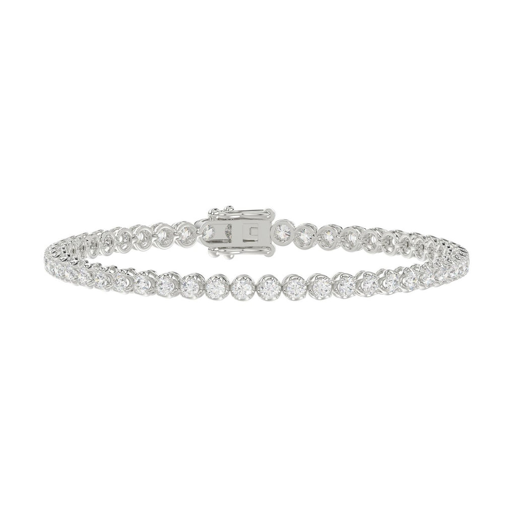 10K White Gold, angled view