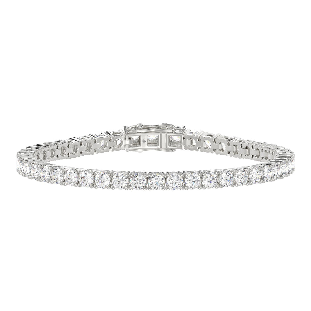 10K White Gold, angled view
