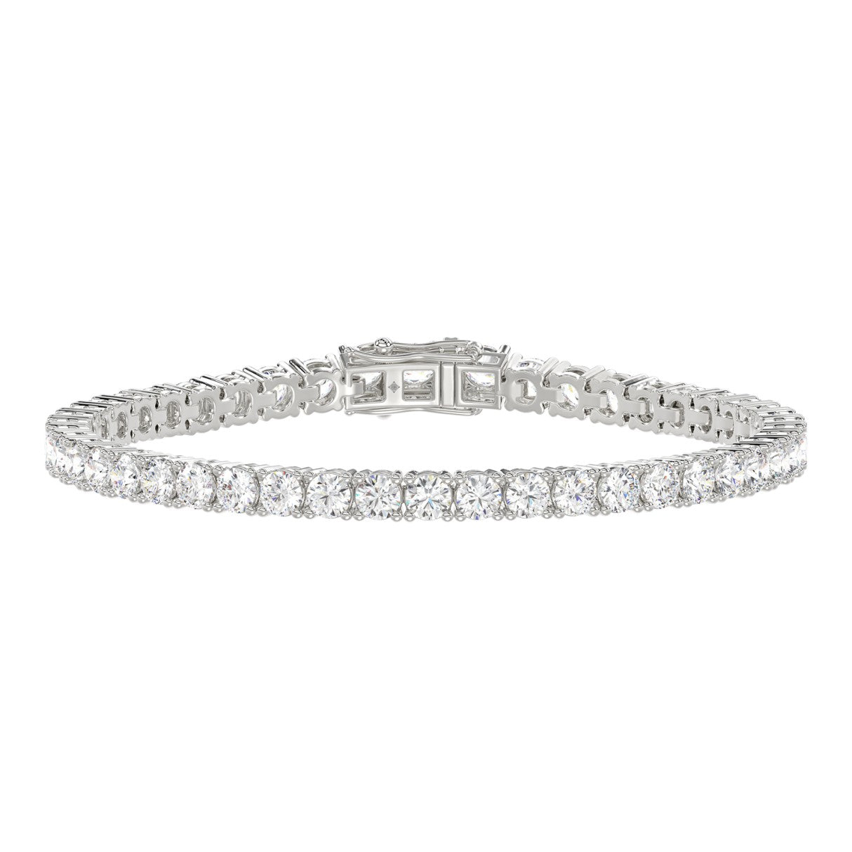10K White Gold, angled view