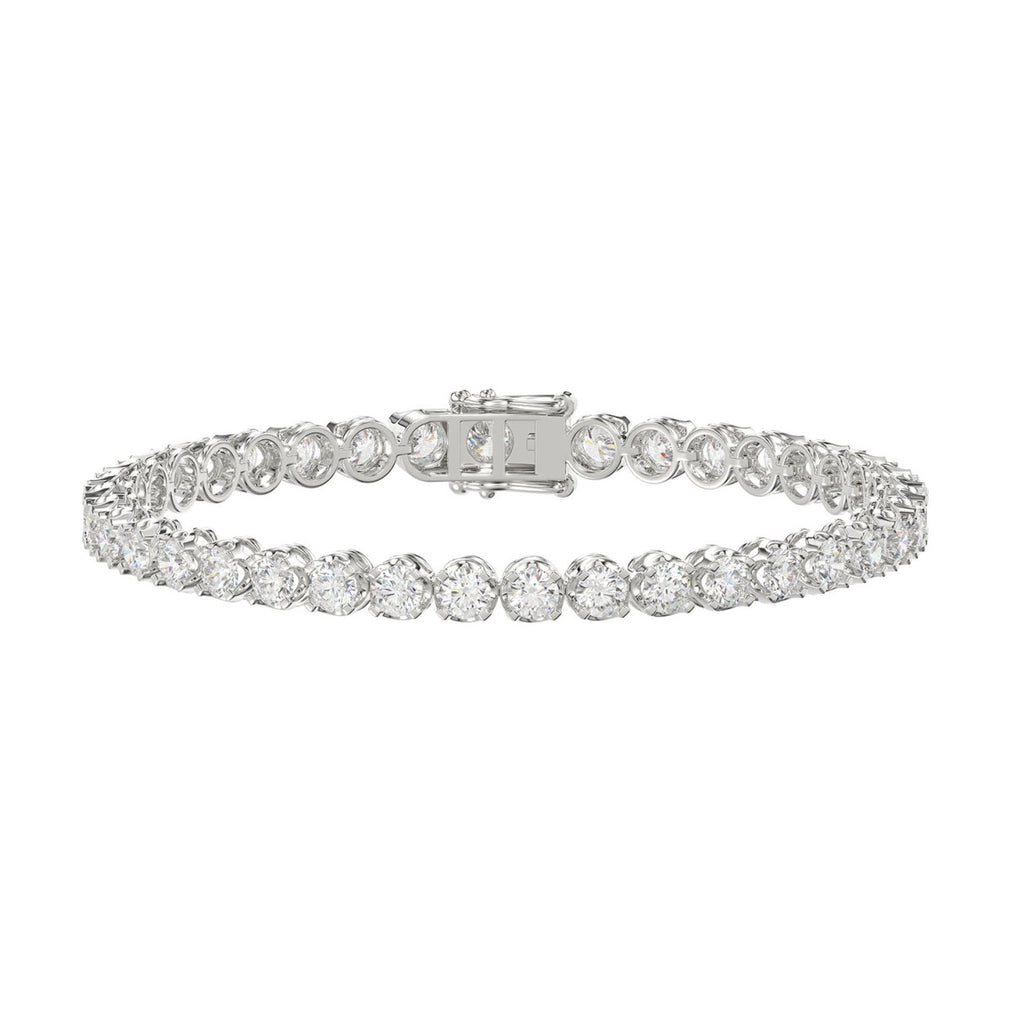 10K White Gold, angled view