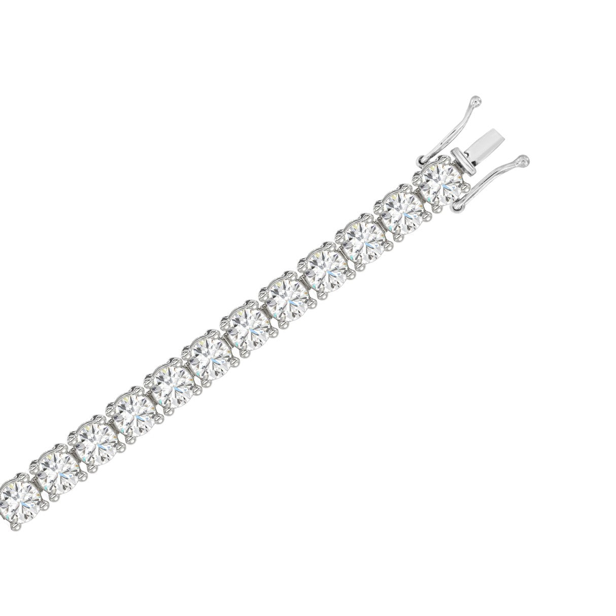10K White Gold, top view