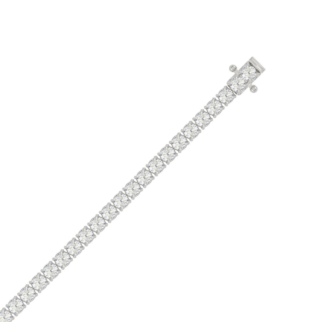 10K White Gold, top view