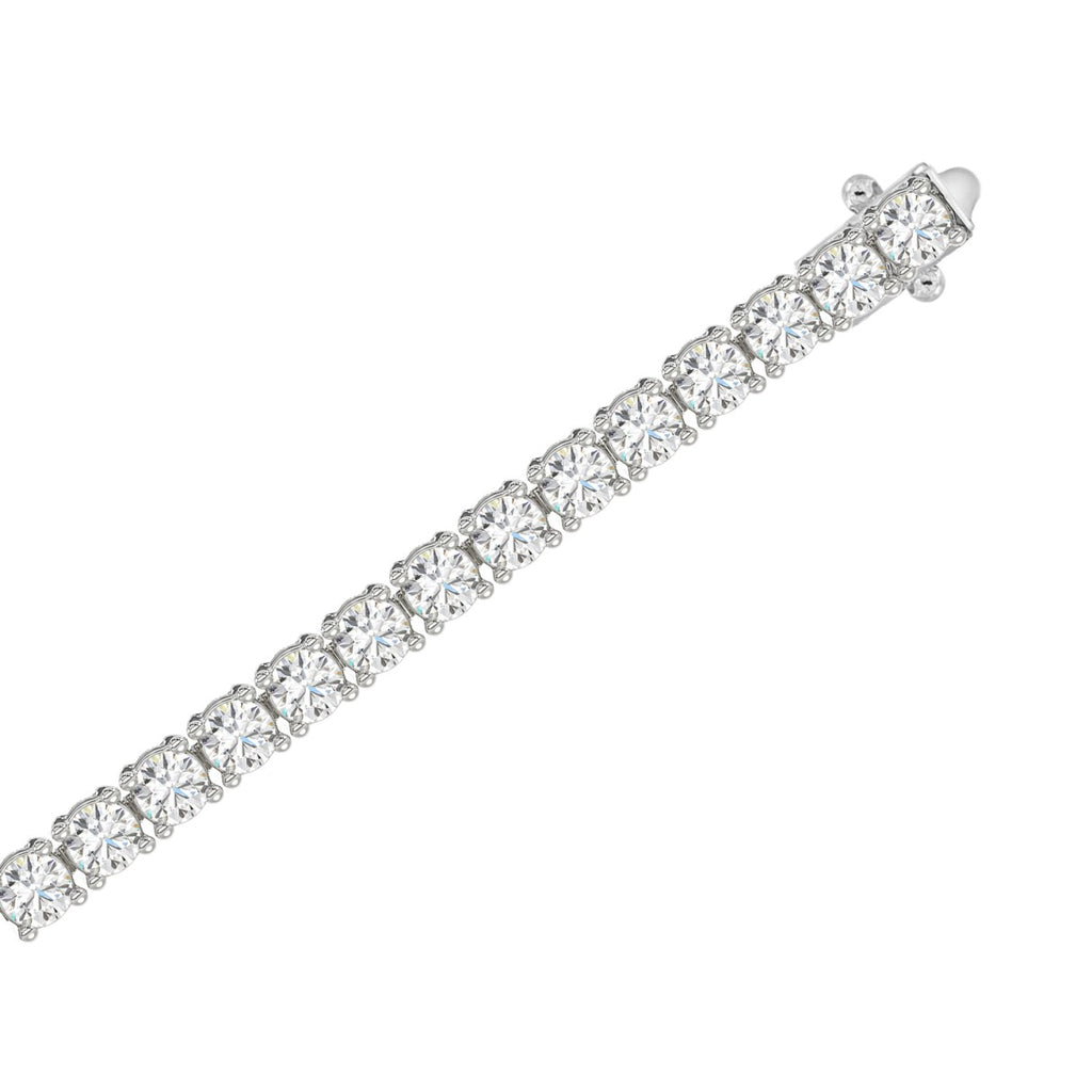 10K White Gold, flat view